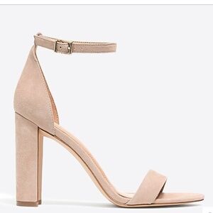 J. Crew Chunky Heel Ankle Strap Sandals Size 9 1/2